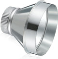 1 Pcs 7 Inch to 4 Inch Duct Reducer Increaser | Galvanized Steel Air Duct by Otoolling