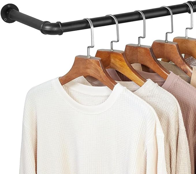 Antrader Stainless Steel Heavy Duty Closet Rod Holder, 1.5" Diameter | Closet - Image 5