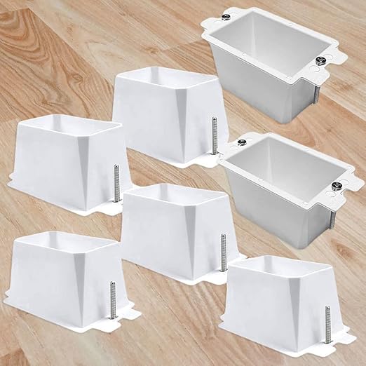 GIB 10 PCS BE1-2 1-Gang Electrical Outlet Box Extenders - Image 4