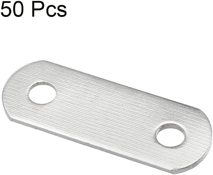 uxcell Repair Plate, Flat Fixing Mending Corner Brace Bracket Connector - Image 2