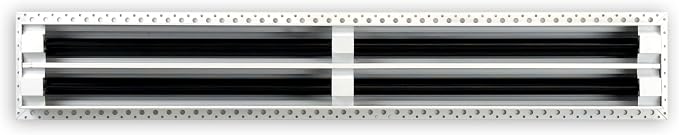 BUILDMART - 30x4 MUD-in Air Vent Cover - Drywall MUD in White Air Vent - MUD - Image 2
