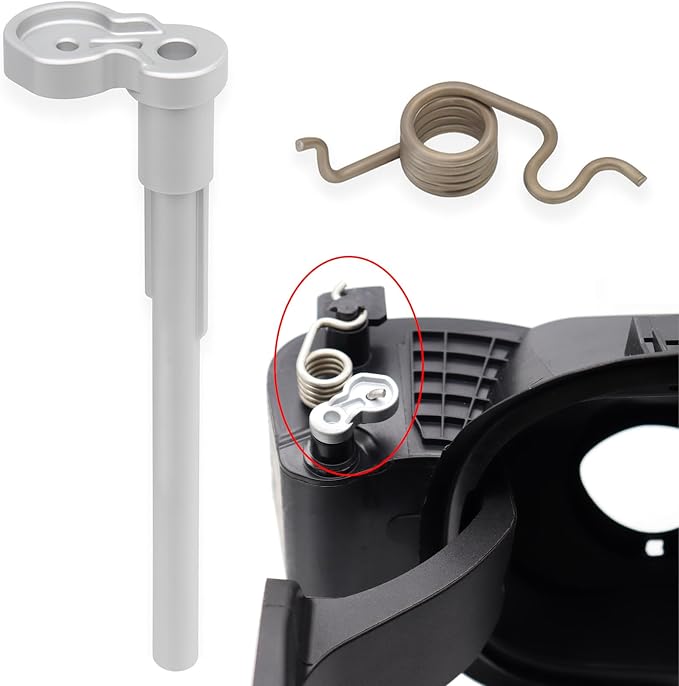 Fuel Door Hinge Pin with Gas Door Spring by High-qualitycarpartsforall