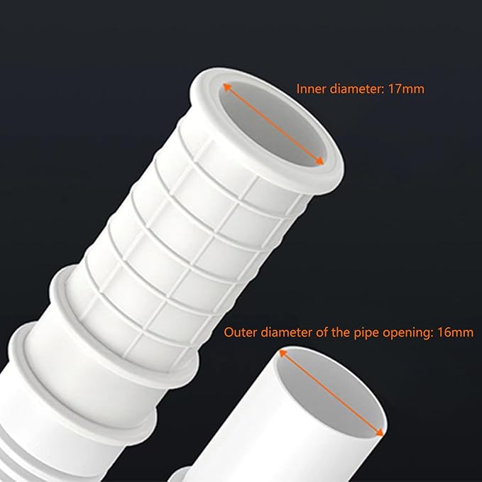 Flexible Rubber Drain Hose Extension General Leakproof Designs Water Drainage - Image 8