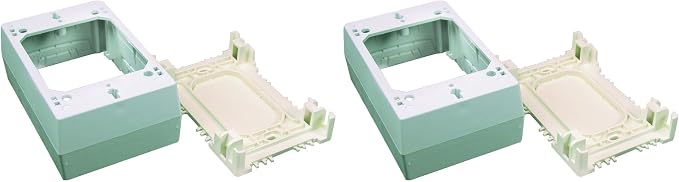 Wiremold Plastic Nonmetallic Raceway, Extending Power, On-Wall Single-Gang by Legrand-Wiremold