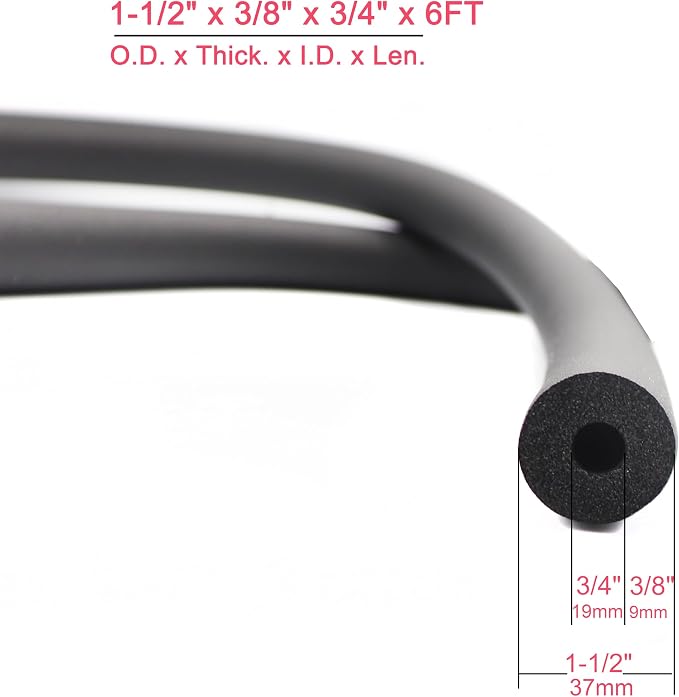 cSeao Pipe Insulation Tube, AC & Roof Rack Cover, Guitar Stand & Exercise - Image 2