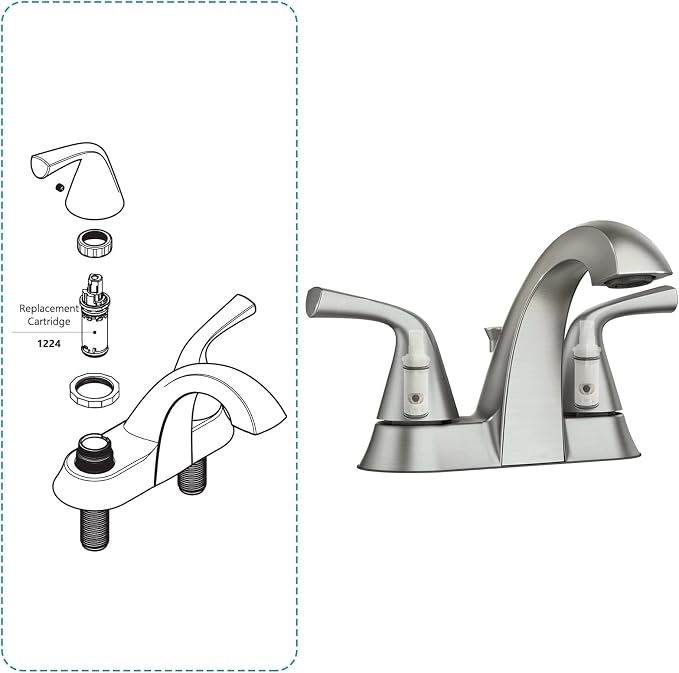 1224 14272 Faucet Cartridge Replacement Compatible - Image 7