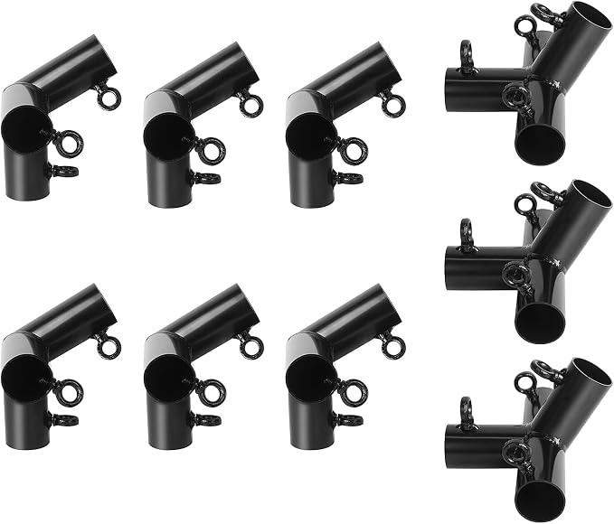 Aoneky 1 Inch Corner Canopy Fitting Couplers Kit, Fits 3/4 Inch EMT Conduit Pipe - Image 4