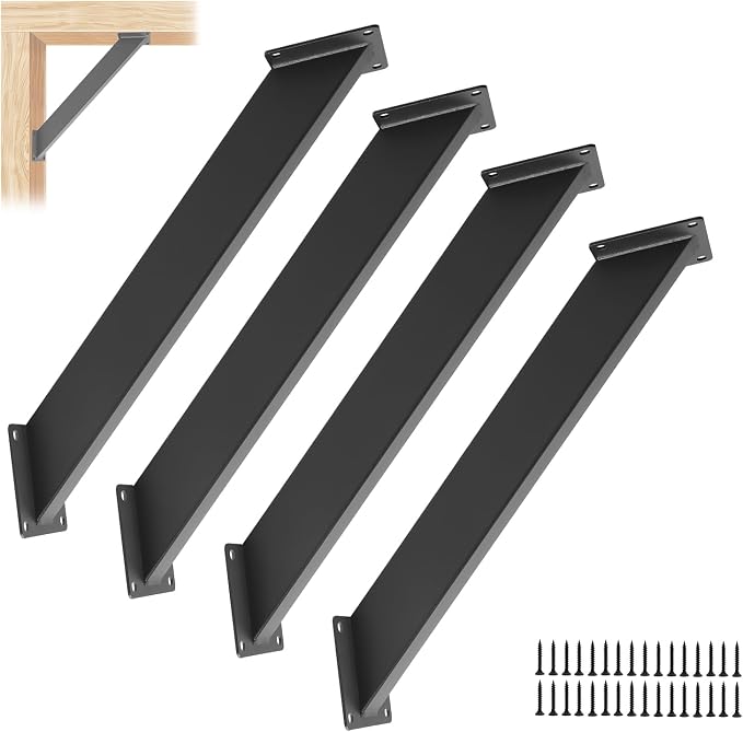 4 Pcs 45 Degree Angle Support Brackets by CDFYJHFDQ