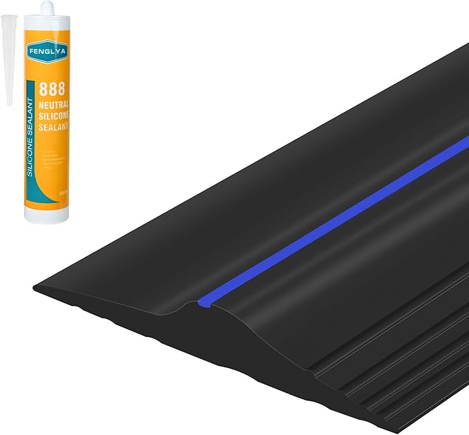 ToLanbbt 10Ft/3.05M Universal Garage Threshold Seal Strip by ToLanbbt