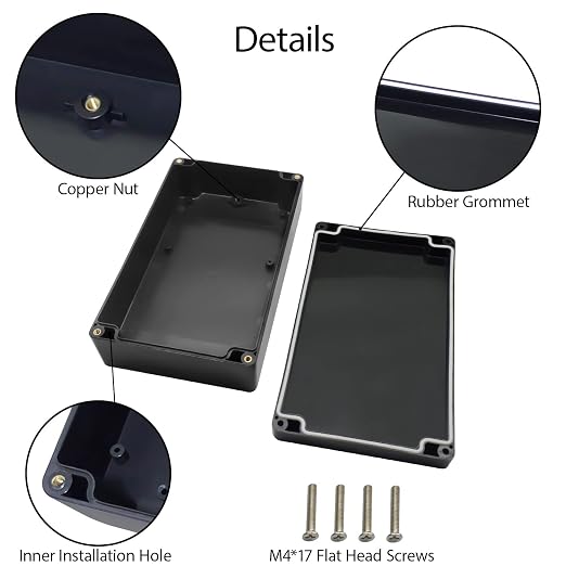Project Box ABS Plastic Junction Box IP65 Waterproof Hobby Box Electrical Boxes - Image 4