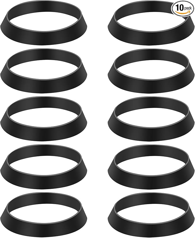 10 PCS Seal Ring Silicone Washer Waste Pipe Seal Ring Rubber Gasket Washers by Unknown
