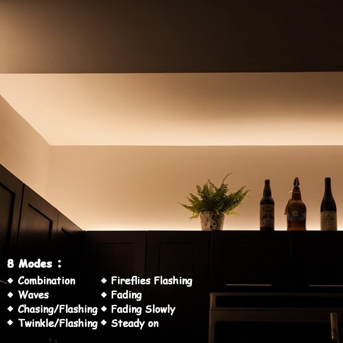 echosari Strip Lights Battery Operated 16.5Ft - Image 4