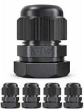 1/2" NPT Strain Relief Nylon Cord Grip Cable Glands by MGISpeedWare