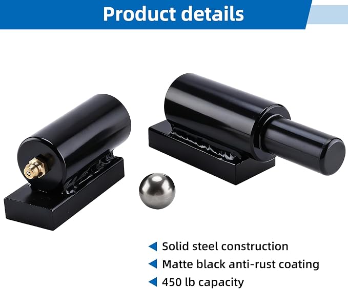 Barrel Gate Hinges 5 Inch Heavy Duty Weld-On Install Hinge - Image 4