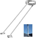 Roof Chimney Stainless Steel Extended Support Kit，Adjustable Extended Roof by Unknown