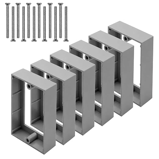 3/4 Inch Outlet Box Extender by YQSIYU