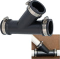 Fernco 1.5 in. Hub Flexible PVC Wye DWV Pipe Fitting Connector by FerncoInc
