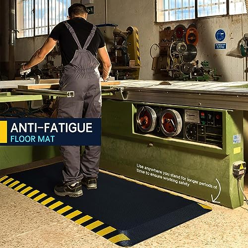 FEATOL Anti Fatigue Mat Industrial, Ergonomic Standing Floor Mat - Image 7