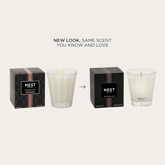 NEST New York Scented Classic Candle, Rose Noir & Oud - Image 2
