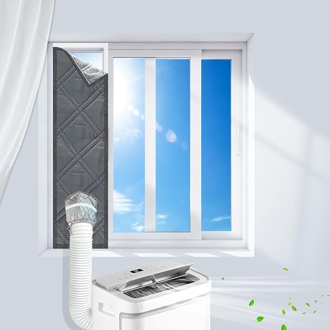 3-Layer Insulated Portable AC Window Seal Kit - Image 9