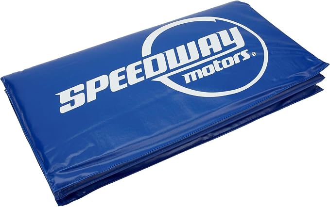 Black Vinyl Standard Track/Work Mat, 23 x 50 Inches - Image 4