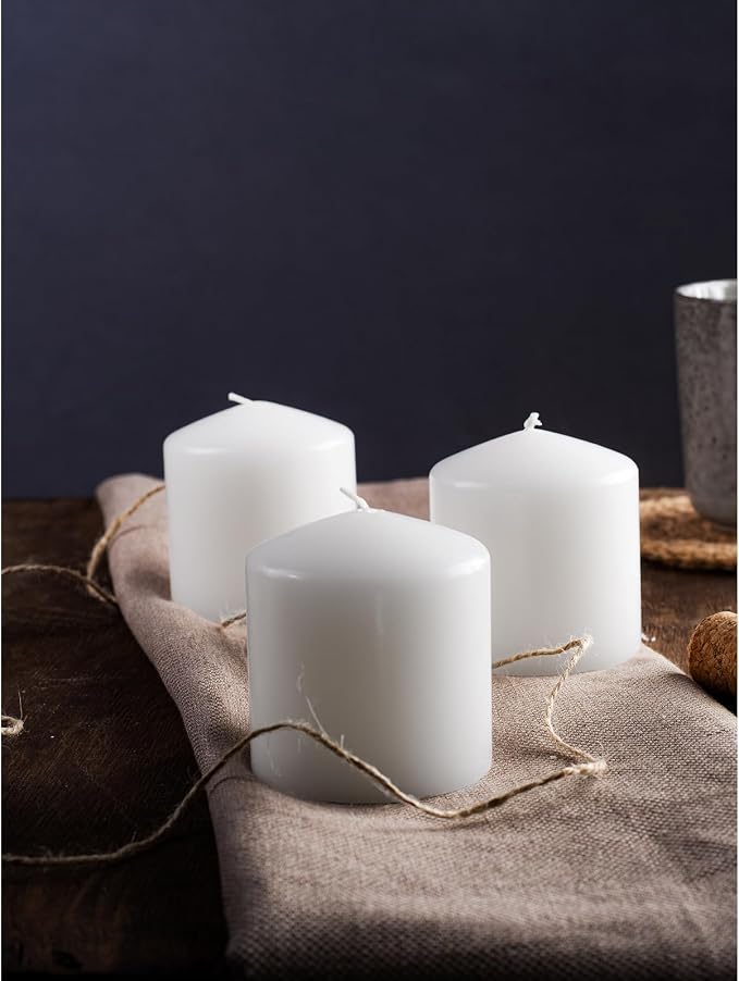3x3 Pillar Candle Set of 3 - Image 7
