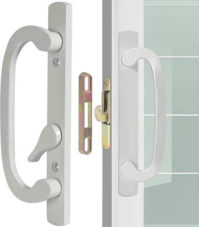 ACEPLANET Offset Position Non-Keyed Sliding Patio Door Handleset by ACEPLANET