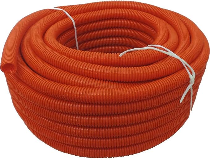 Flexible Polyethylene LDPE Non-Split Corrugated Wire Loom Tubing by HydroMaxx