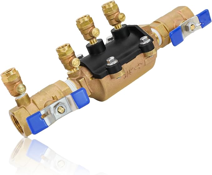 34-350 3/4" Double Check Backflow Preventer, Double Check Valve Assembly | Cast by Feeligivin