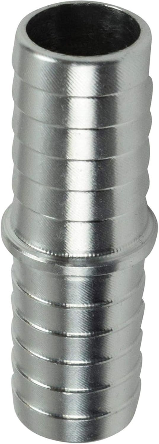ICT Billet 5/8" to 5/8" Inch Hose Barb Splice Coupler Repair Fitting Adapter by ICTBillet