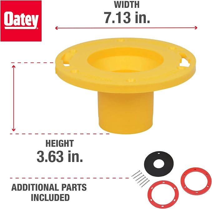 Oatey 43403 Set-Rite Toilet Flange Extension Kit - Image 4