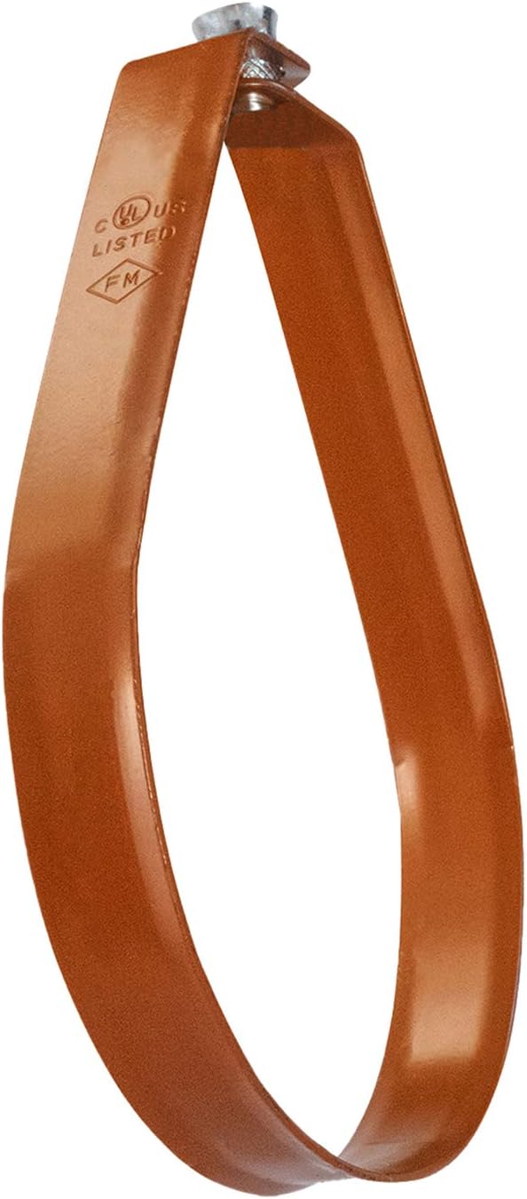 Highcraft ITS-FD03 Swivel Loop Pipe Hanger, Copper Epoxy Coated Steel, 3 in. by Highcraft