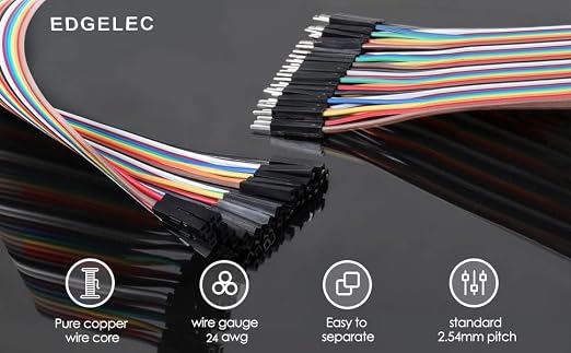 120pcs 10cm Dupont Wire Female to Female Breadboard Jumper Wires 3.9 inch - Image 2