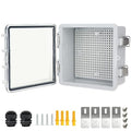 Electrical Junction Box, IP67 Waterproof Outdoor Box ABS Plastic Enclosure by Qukipet