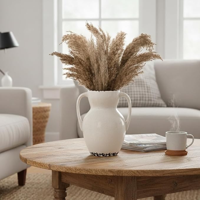Emotionally Grounded Vase, Vaseking Large Ceramic Rustic Vase - Image 8