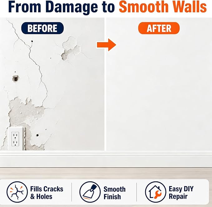 Drywall Repair Kit, Wall Spackle Paste - Image 3