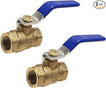 1/2 ball valve NPT Female Threaded Brass Ball Valve, US Standard 1/2” Brass by Sphagaceae
