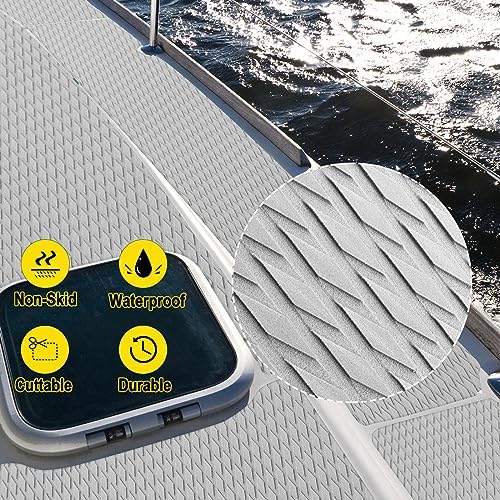 Hjdeck Universal Surfboard Pad EVA Foam Boat Flooring Decking Sheet - Image 2