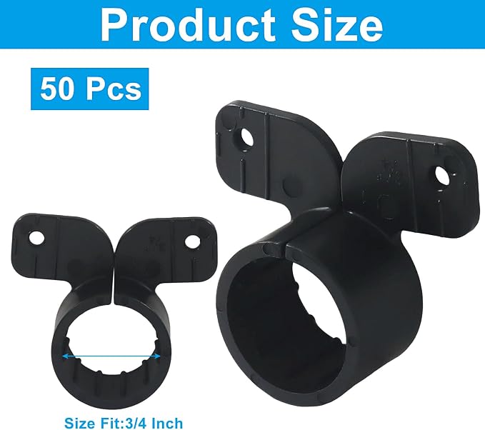 3/4 Inch Pipe Hangers, For PEX Copper CPVC, PEX Bracket - Image 2