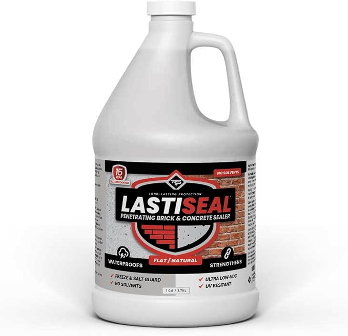 LastiSeal Brick & Masonry Sealer – Deep-Penetrating Sealer by RadonSeal