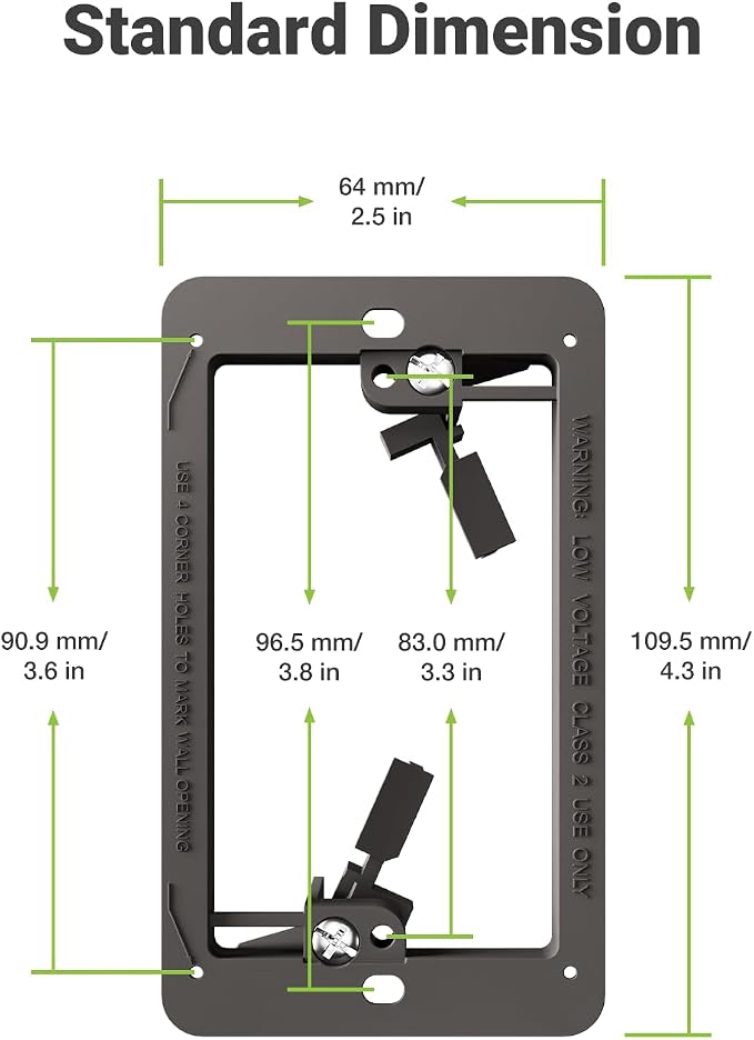 6 Pcs Low Voltage Mounting Bracket - Image 4