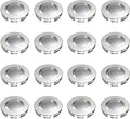 12 Pack 1/2" Knockout Seals, Galvanized Steel Electrical Box Plugs, Zinc-Plated by Wocloer
