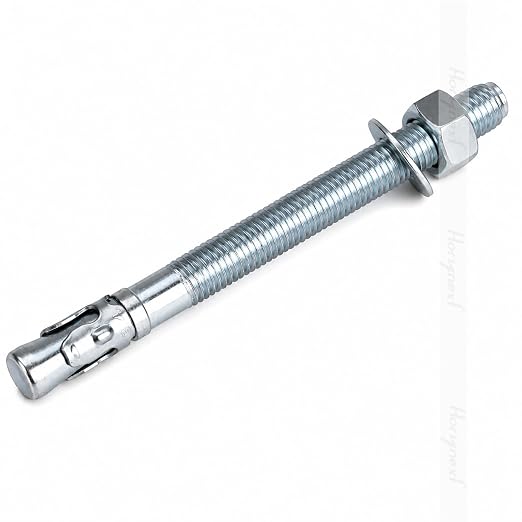 3/4 Concrete Anchors, 3/4 Wedge Anchors Bolts, 8-1/2" L, equipment bases by Horiznext