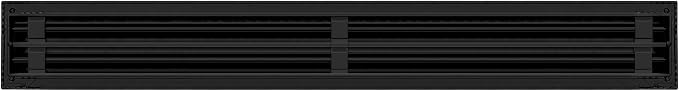 BUILDMART - 30x4 Modern AC Vent Cover - Decorative Black Aluminum Air Vent - - Image 2