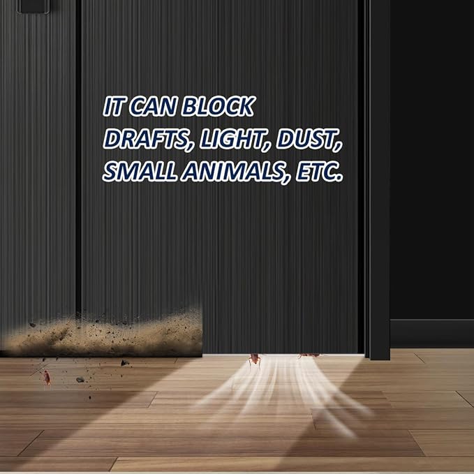 2Pcs 36" Long Door Bottom Replacement, Under Door Seal - Image 3