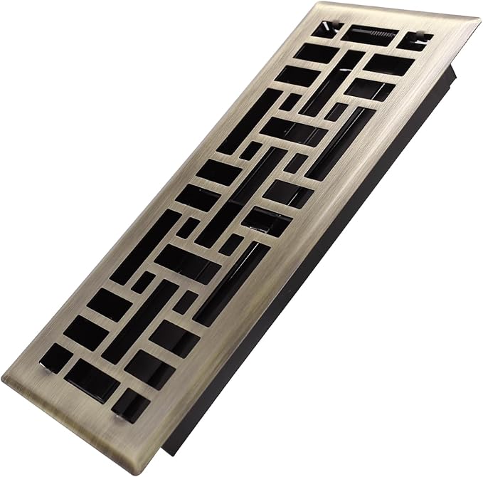 Howeall 4x12 Inches Heavy Duty Walkable Floor Register Easy Adjust Air Supply by Howeall
