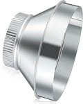1 Pcs 10 Inch to 6 Inch Duct Reducer Increaser | Galvanized Steel Air Duct by Otoolling