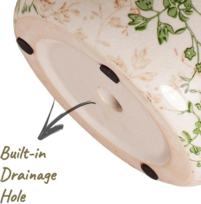Country Cottage Ceramic Plant Pots - Image 5