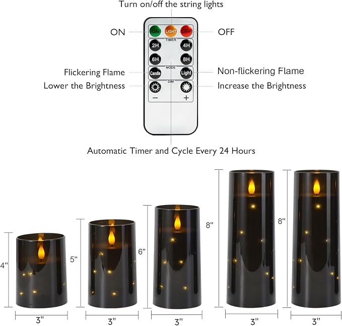 Homemory Halloween Flameless Candles - Image 6
