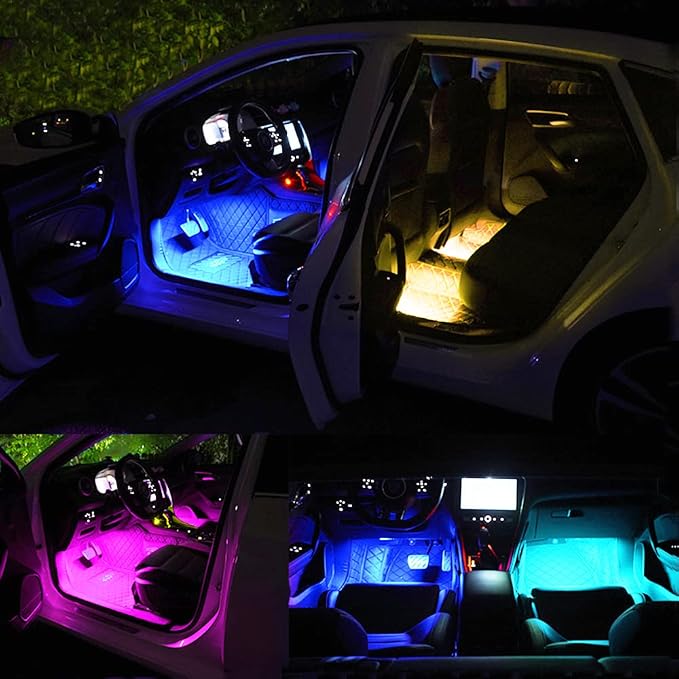 48 LED Under Cabinet Lighting Wireless, 15 Colors Changeable Rechargeable RGB - Image 9